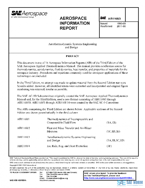 SAE AIR1168/3 PDF