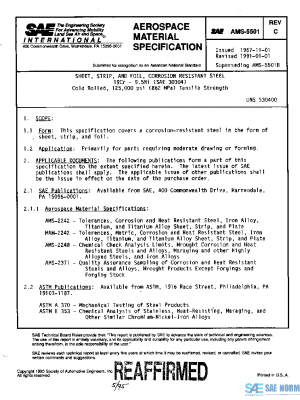 SAE AMS5501C PDF