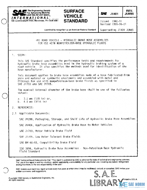 SAE J1401_199006 PDF
