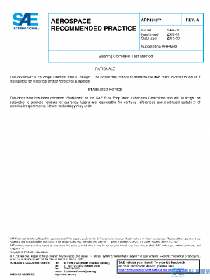 SAE ARP4249A PDF