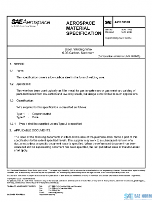 SAE AMS5030H PDF