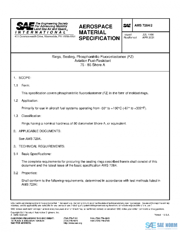 SAE AMS7284/2 PDF