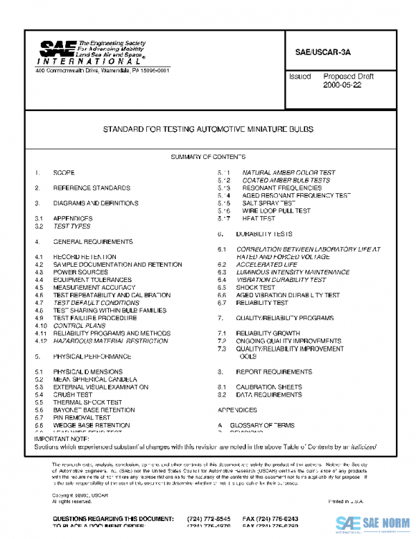 SAE USCAR3A PDF