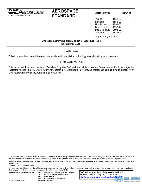 SAE AS397B PDF