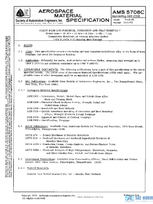 SAE AMS5708C PDF