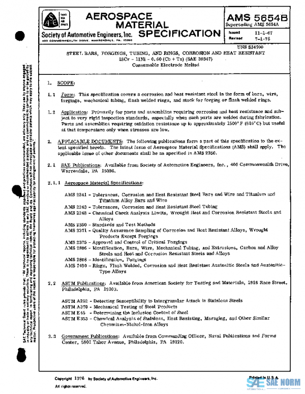 SAE AMS5654B PDF
