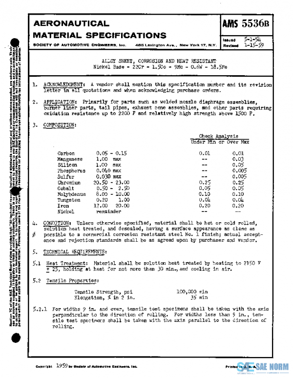 SAE AMS5536B PDF