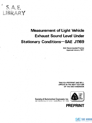 SAE J1169_197701 PDF