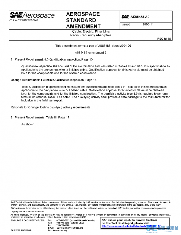 SAE AS85485_A2 PDF SAE AS85485_A2 PDF