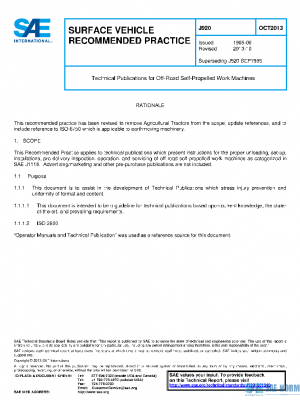 SAE J920_201310 PDF