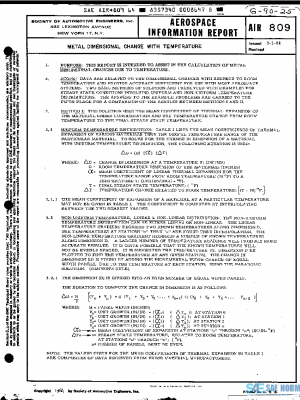 SAE AIR809 PDF