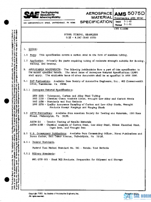 SAE AMS5075D PDF