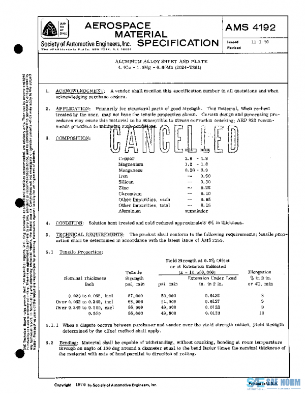 SAE AMS4192 PDF