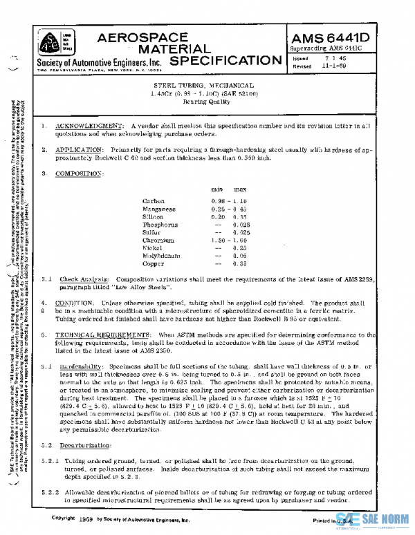 SAE AMS6441D PDF