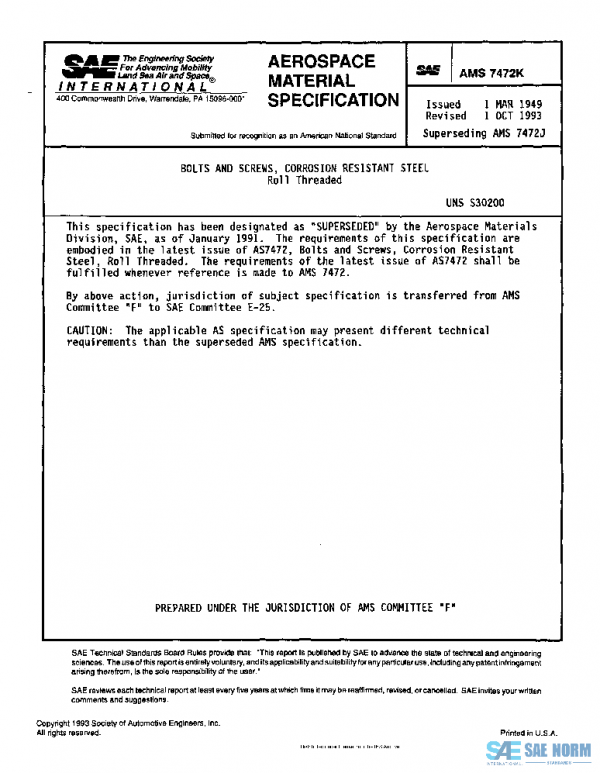 SAE AMS7472K PDF