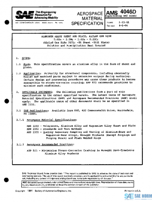 SAE AMS4046D PDF
