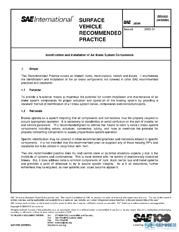 SAE J2580_200501 PDF