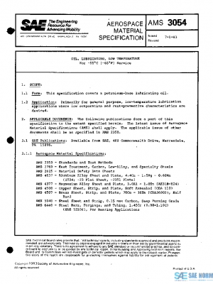 SAE AMS3054 PDF