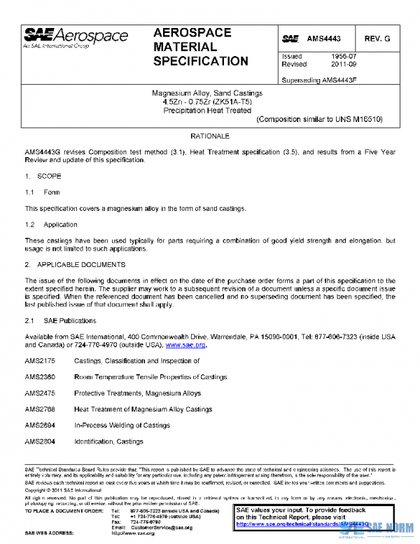 SAE AMS4443G PDF