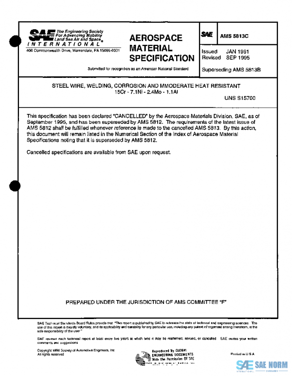 SAE AMS5813C PDF