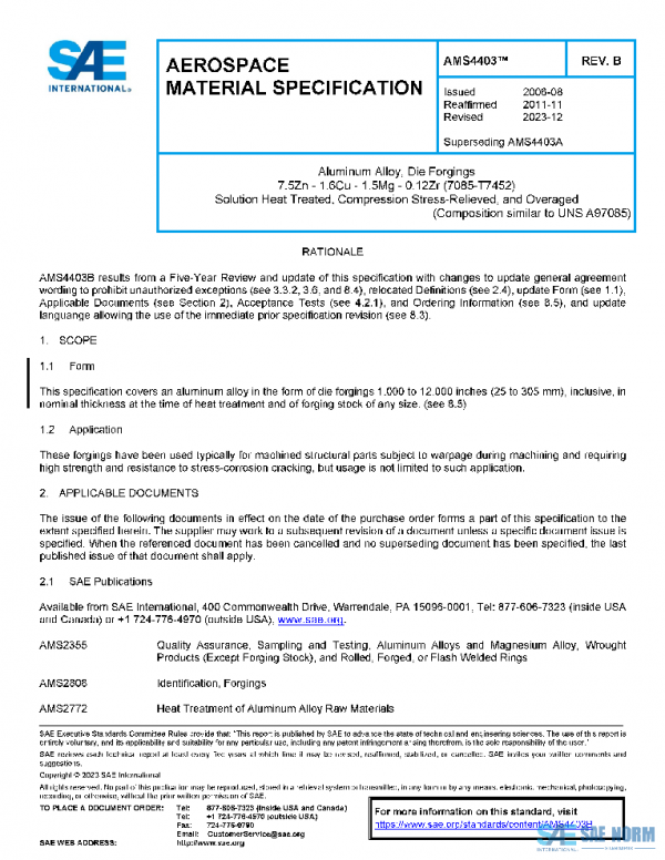SAE AMS4403B PDF