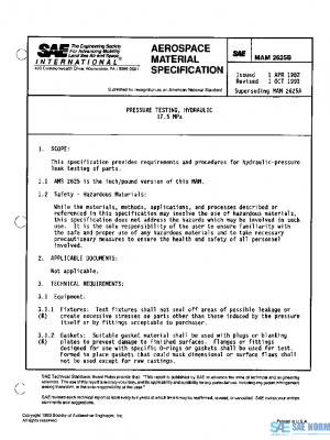 SAE MAM2625B PDF