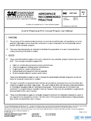 SAE ARP1623A PDF
