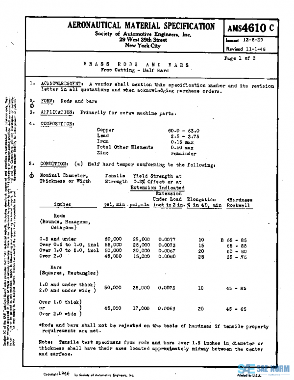 SAE AMS4610C PDF