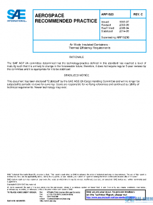SAE ARP1523C PDF