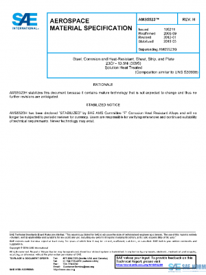 SAE AMS5523H PDF