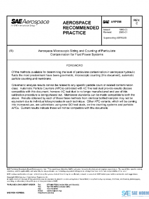 SAE ARP598C PDF