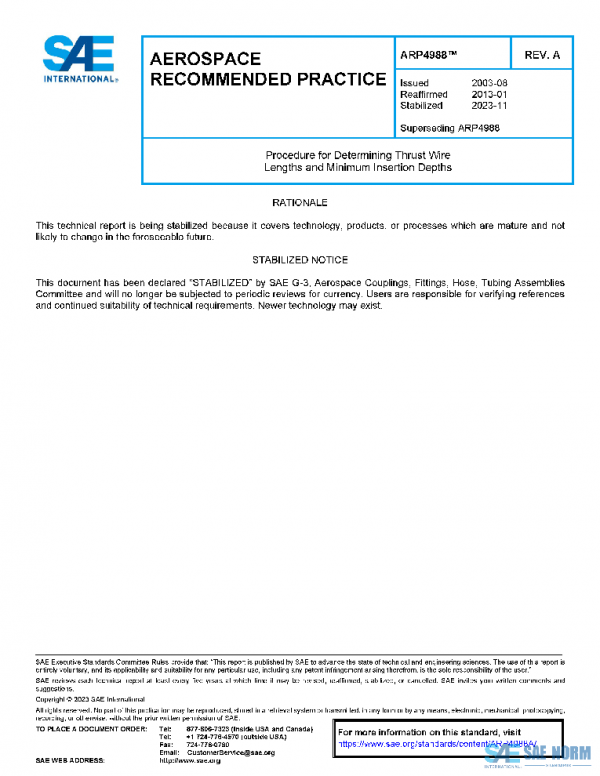 SAE ARP4988A PDF