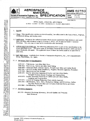 SAE AMS6275D PDF