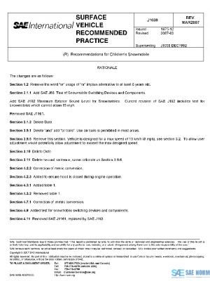 SAE J1038_200703 PDF
