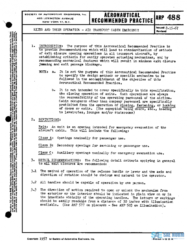 SAE ARP488 PDF