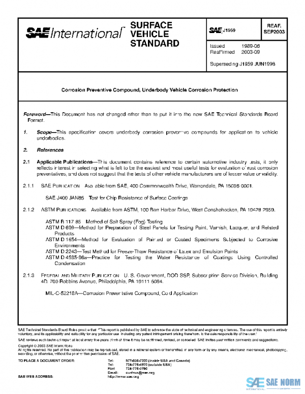SAE J1959_200309 PDF SAE J1959_200309 PDF