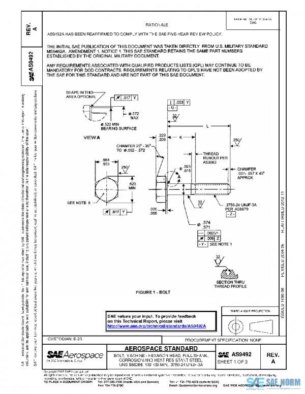 SAE AS9492A PDF