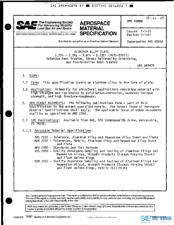 SAE AMS4089B PDF