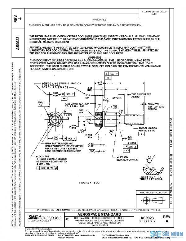 SAE AS9923A PDF