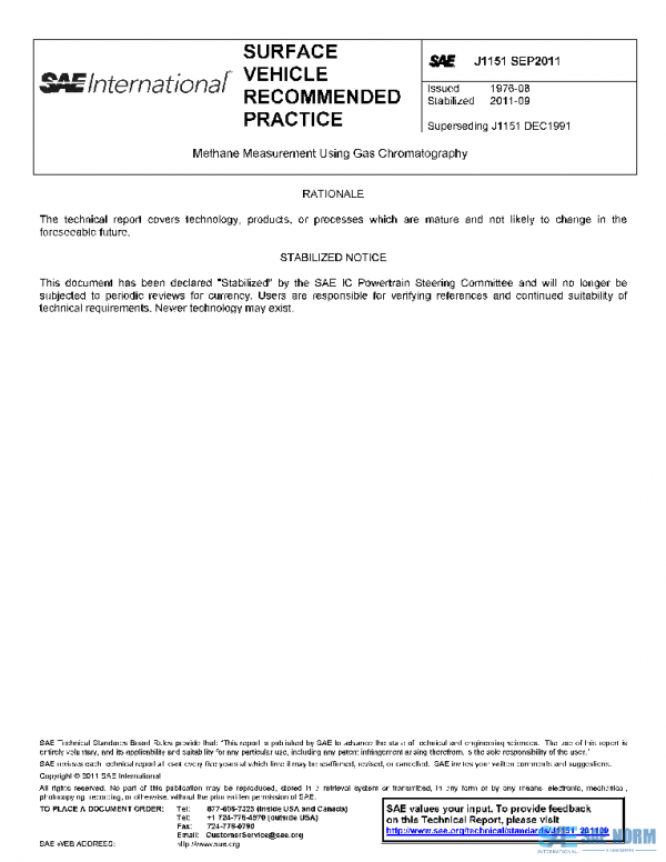 SAE J1151_201109 PDF SAE J1151_201109 PDF