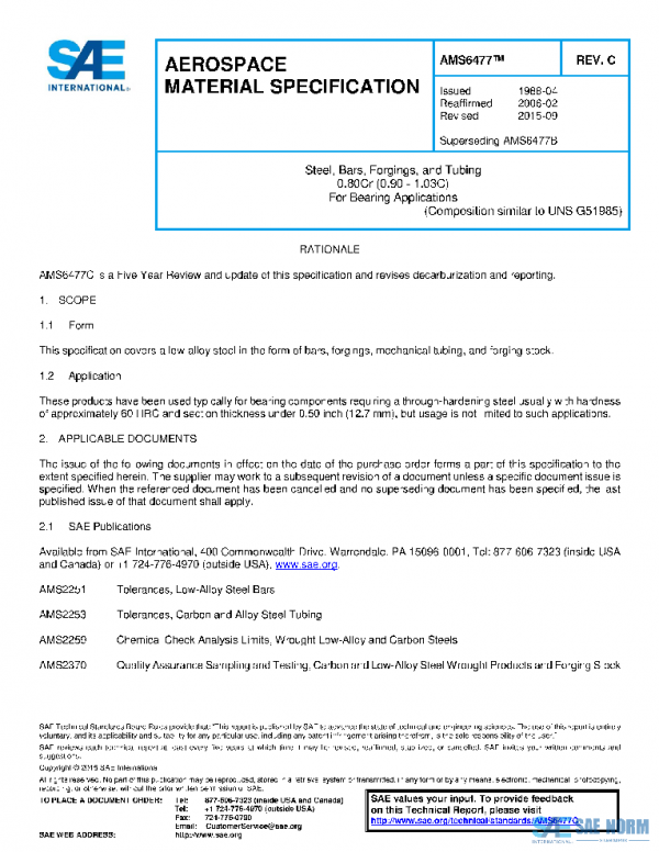 SAE AMS6477C PDF