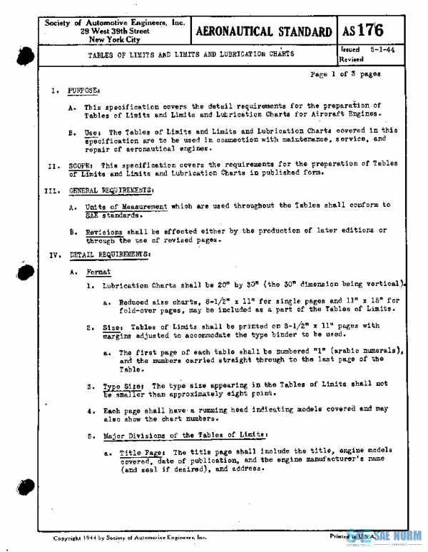 SAE AS176 PDF