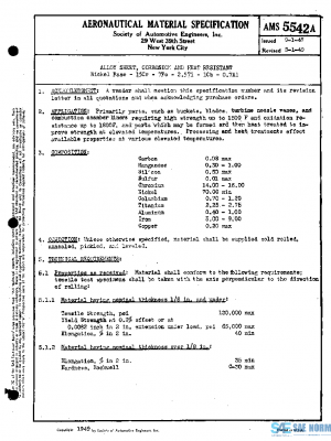 SAE AMS5542A PDF