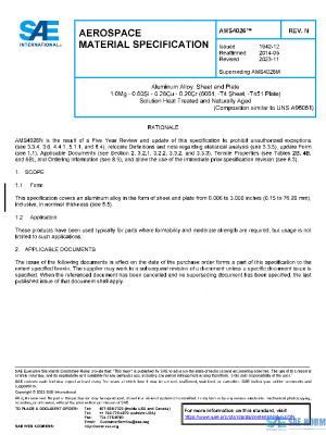 SAE AMS4026N PDF