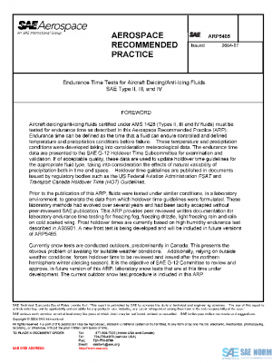 SAE ARP5485 PDF