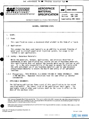 SAE AMS3002E PDF