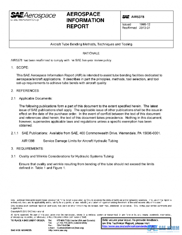 SAE AIR5378 PDF SAE AIR5378 PDF