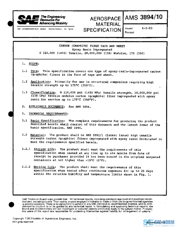 SAE AMS3894/10 PDF