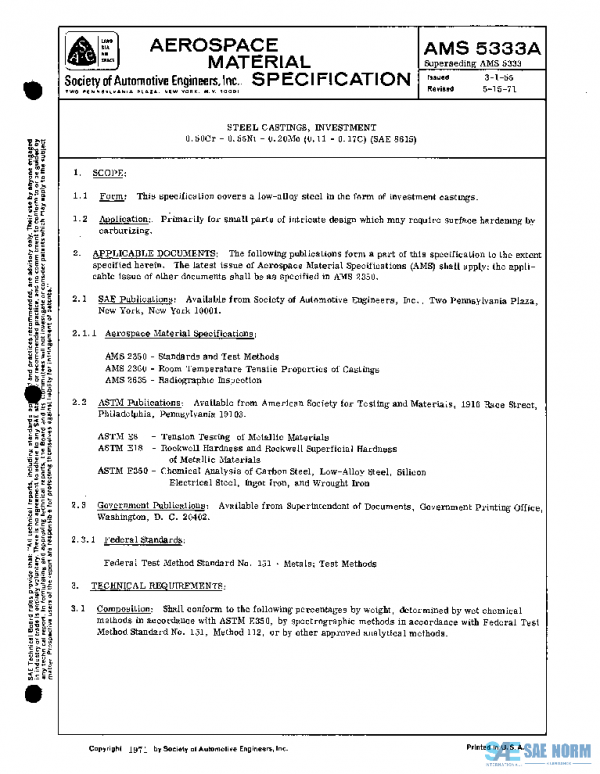 SAE AMS5333A PDF