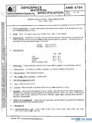 SAE AMS4784 PDF